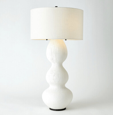TORK TABLE LAMP-MATTE WHITE