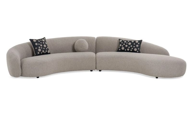 DARCELL - ALLURE CURVED SECTIONAL SOFA
