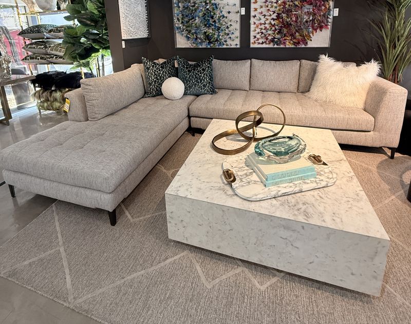 AVERY LAF GREY SECTIONAL