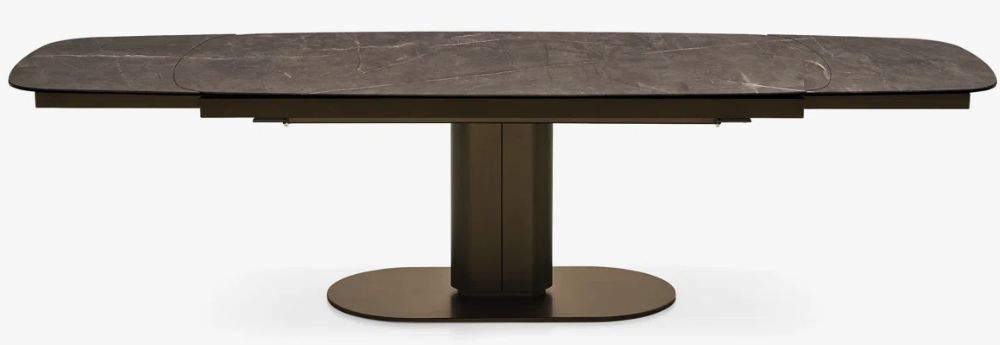 CAMEO TABLE IN BRONZE FINISH