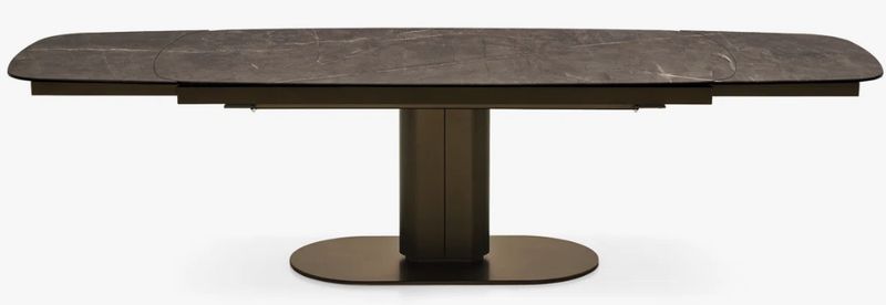 CAMEO TABLE IN BRONZE FINISH