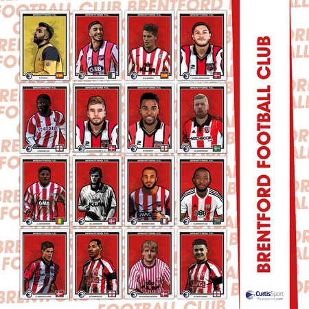 Brentford 2020 cards