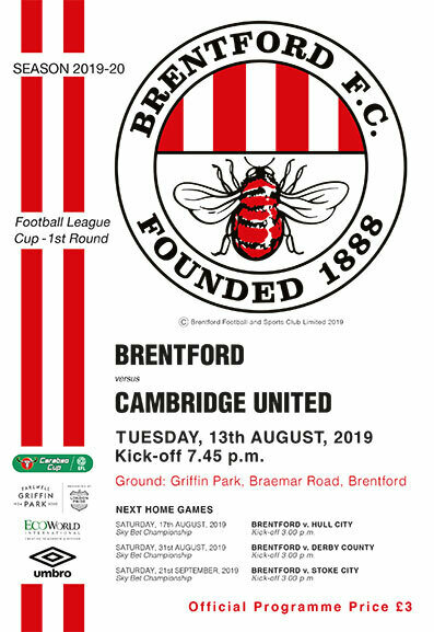 Brentford v Cambridge Utd