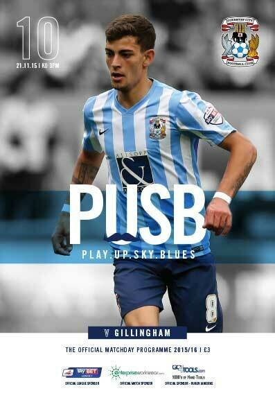 Coventry City v Gillingham