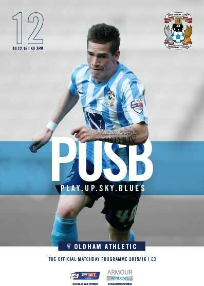Coventry City v Oldham Athletic
