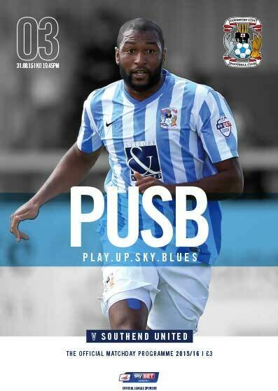 Coventry City v Southend Utd.