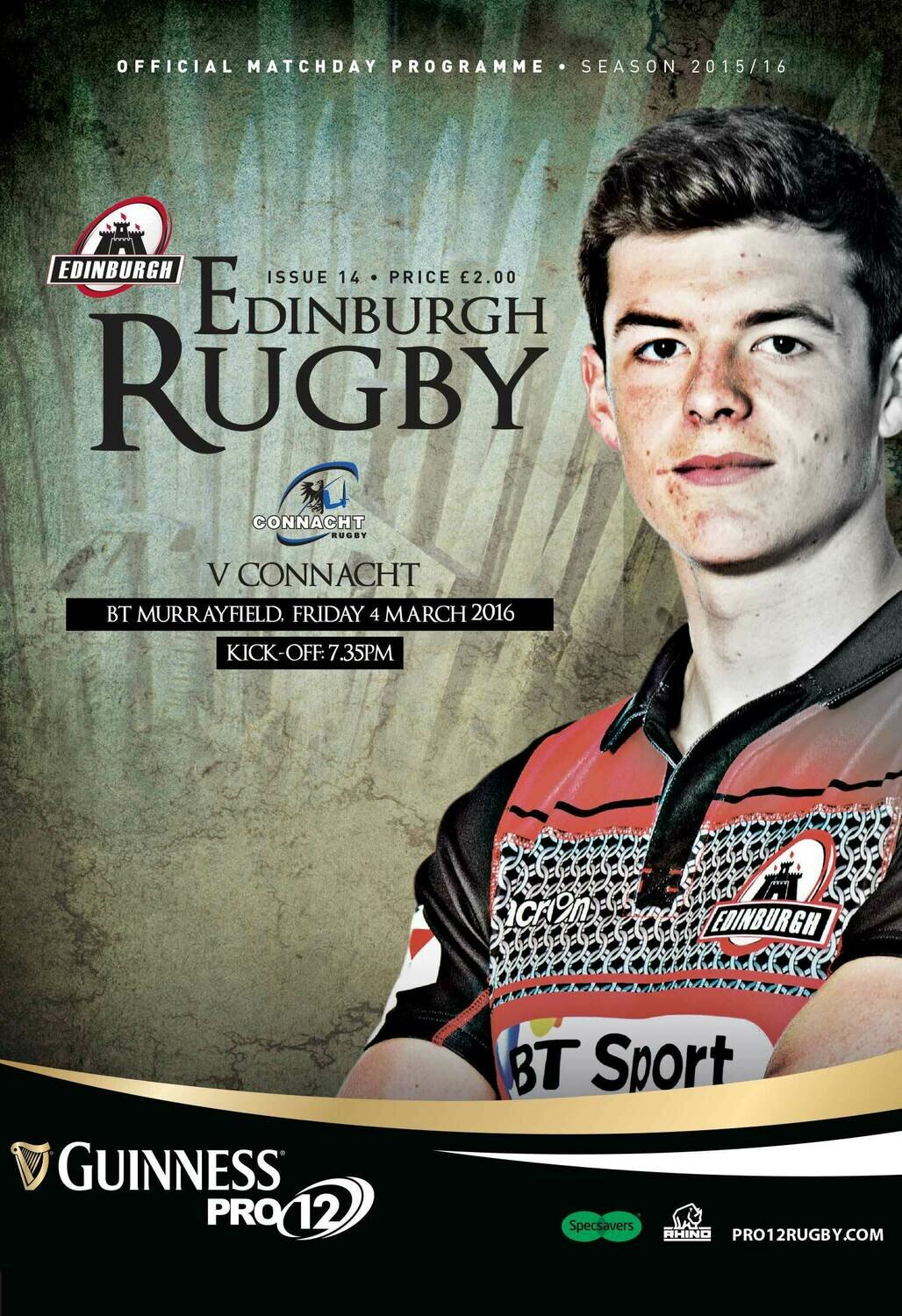 Edinburgh v Connacht