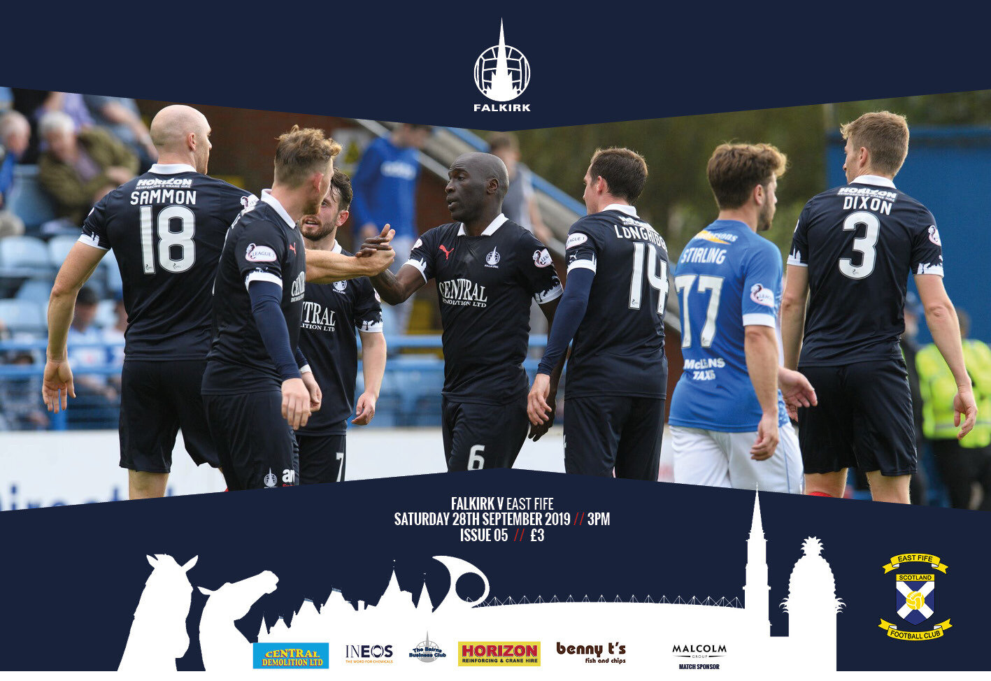Falkirk v East Fife