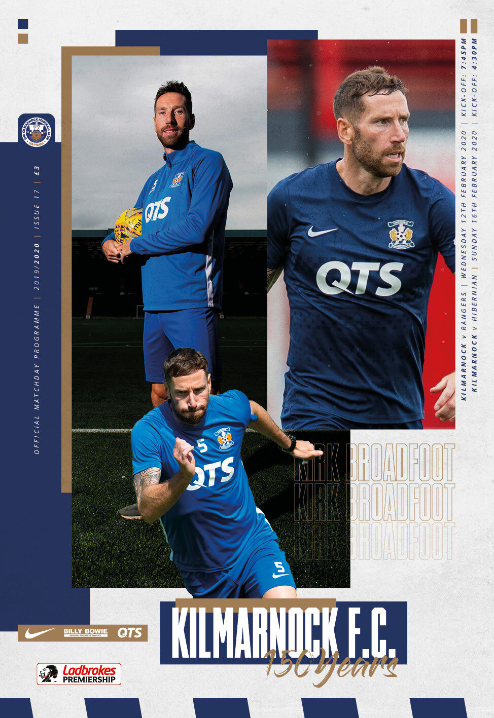 Kilmarnock v Rangers/Hibernian