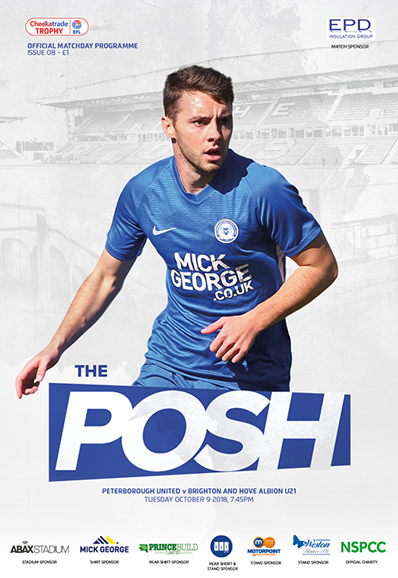 Peterborough United v Brighton and Hove Albion