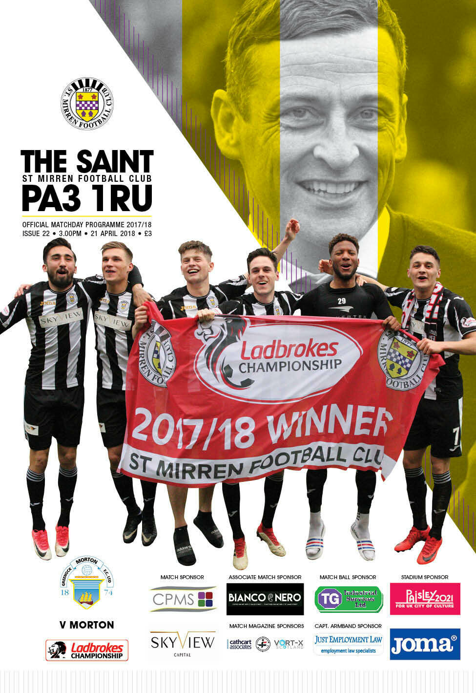 St Mirren v Morton