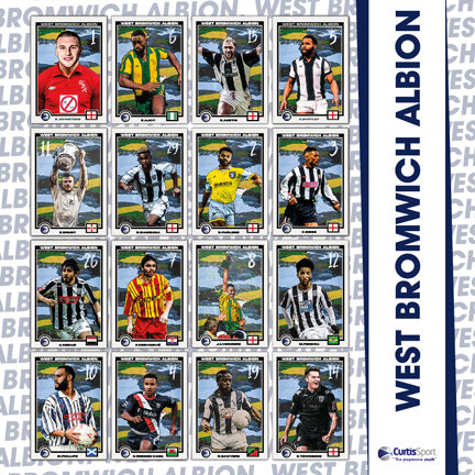 West Bromwich Albion 2020 cards