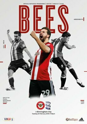 Brentford v Birmingham City Brentford v Birmingham City