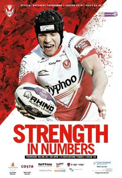 St Helens v Castleford Tigers