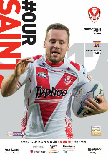 St Helens v Huddersfield Giants