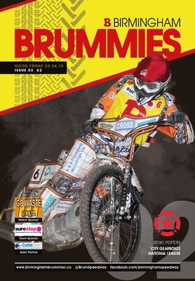 Birmingham Brummies v Stoke Potters Birmingham Brummies v Stoke Potters