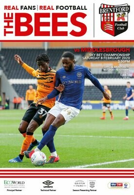 Brentford v Middlesbrough