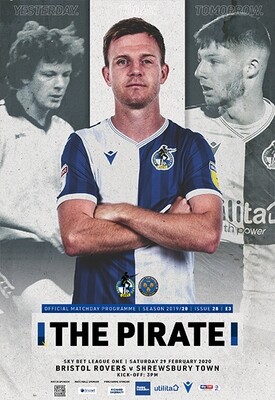 Bristol Rovers v Shrewsbury Town