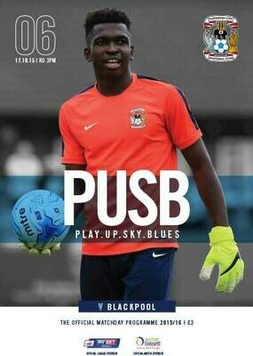 Coventry City v Blackpool