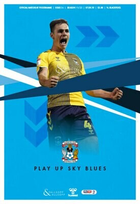 Coventry City v Blackpool