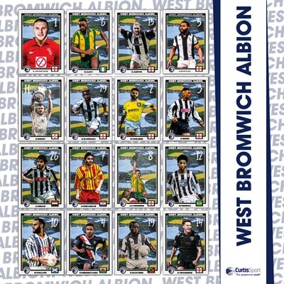 West Bromwich Albion 2020 cards
