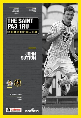 St Mirren v Dumbarton