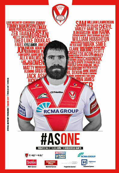 St Helens v Huddersfield Giants