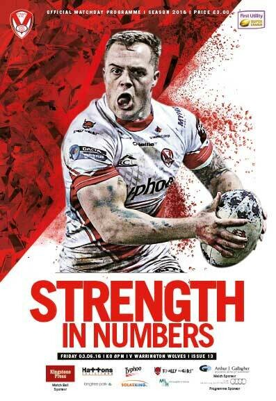 St Helens v Warrington Wolves