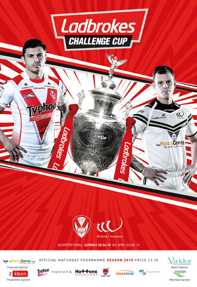 St Helens v Widnes Vikings