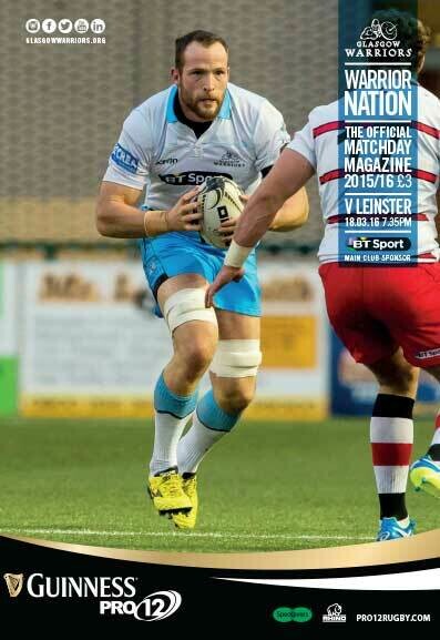 Glasgow Warriors v Leinster