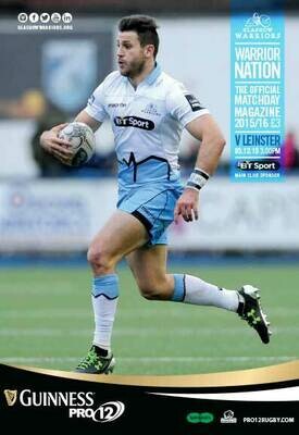 Glasgow Warriors v Leinster