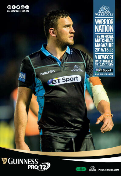 Glasgow Warriors v Newport Gwent Dragons