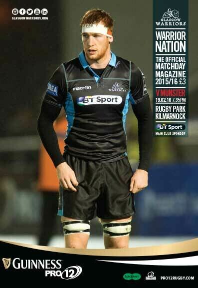 Glasgow Warriors v Munster