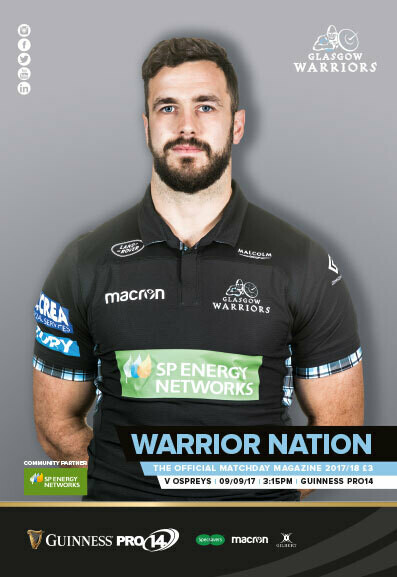 Glasgow Warriors v Ospreys