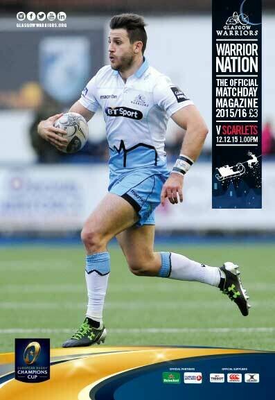 Glasgow Warriors v Scarlets