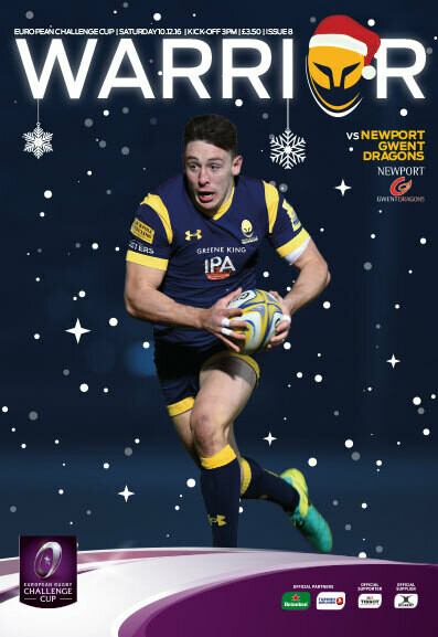 Worcester Warriors v Newport Gwent Dragons