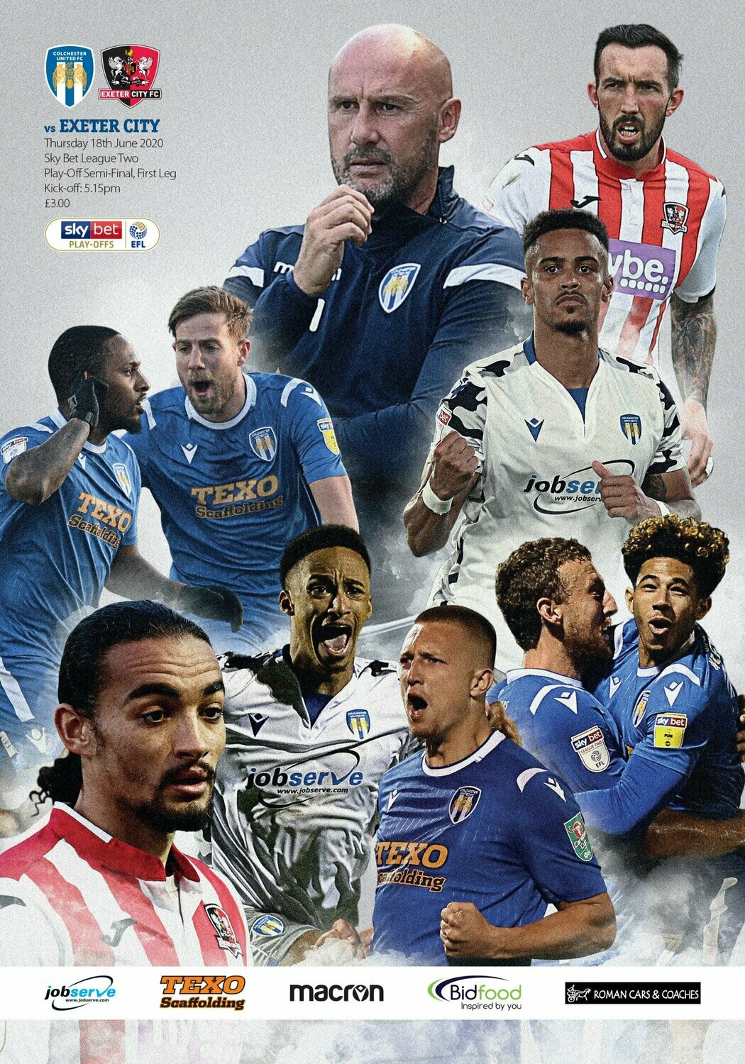 Colchester Utd v Exeter City