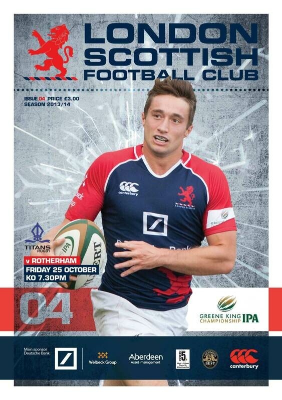 London Scottish v Rotherham Titans