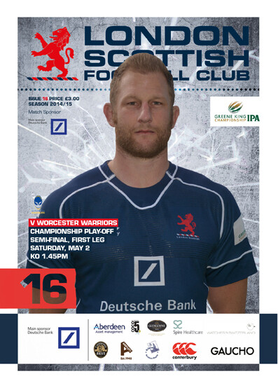 London Scottish v Worcester Warriors