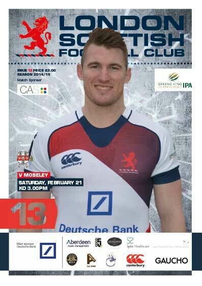 London Scottish v Moseley