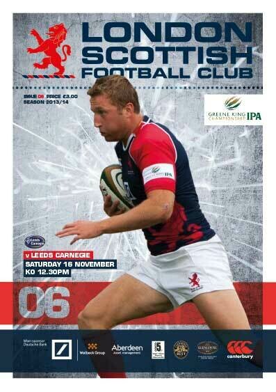 London Scottish v Leeds Carnegie