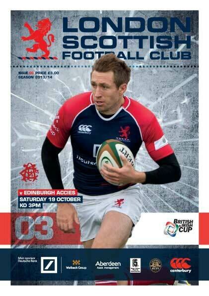 London Scottish v Edinburgh Accies
