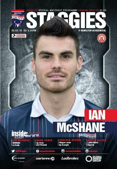 Ross County v Hamilton Academical
