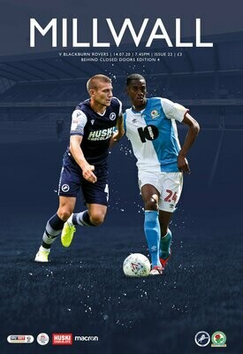 Millwall v Blackburn Rovers