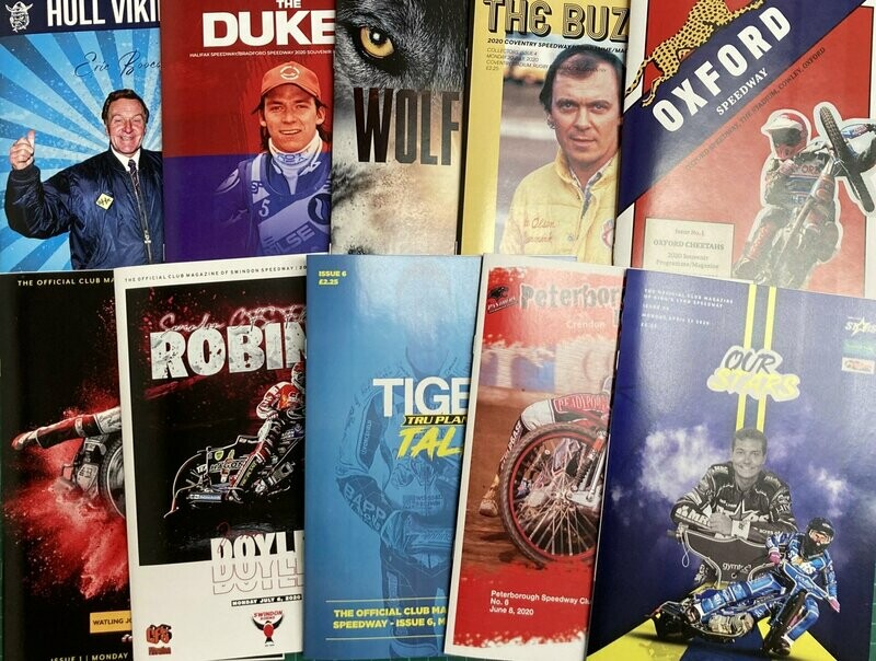 2020 Speedway Season Delay Programme Bundle x10