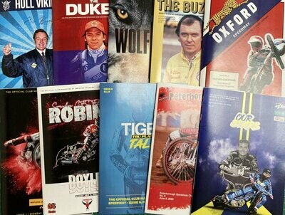 2020 Speedway Season Delay Programme Bundle x10