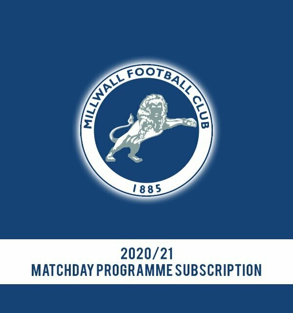 Millwall 2020/21 Subscription
