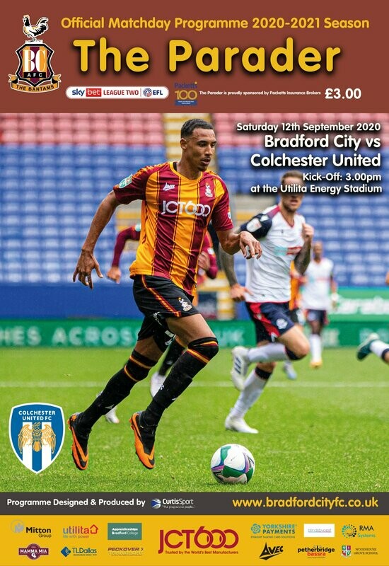 Bradford City v Colchester United