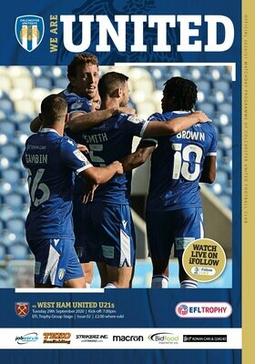 Colchester United v West Ham United U21s