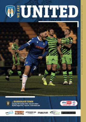 Colchester United v Harrogate Town - 24/10/20